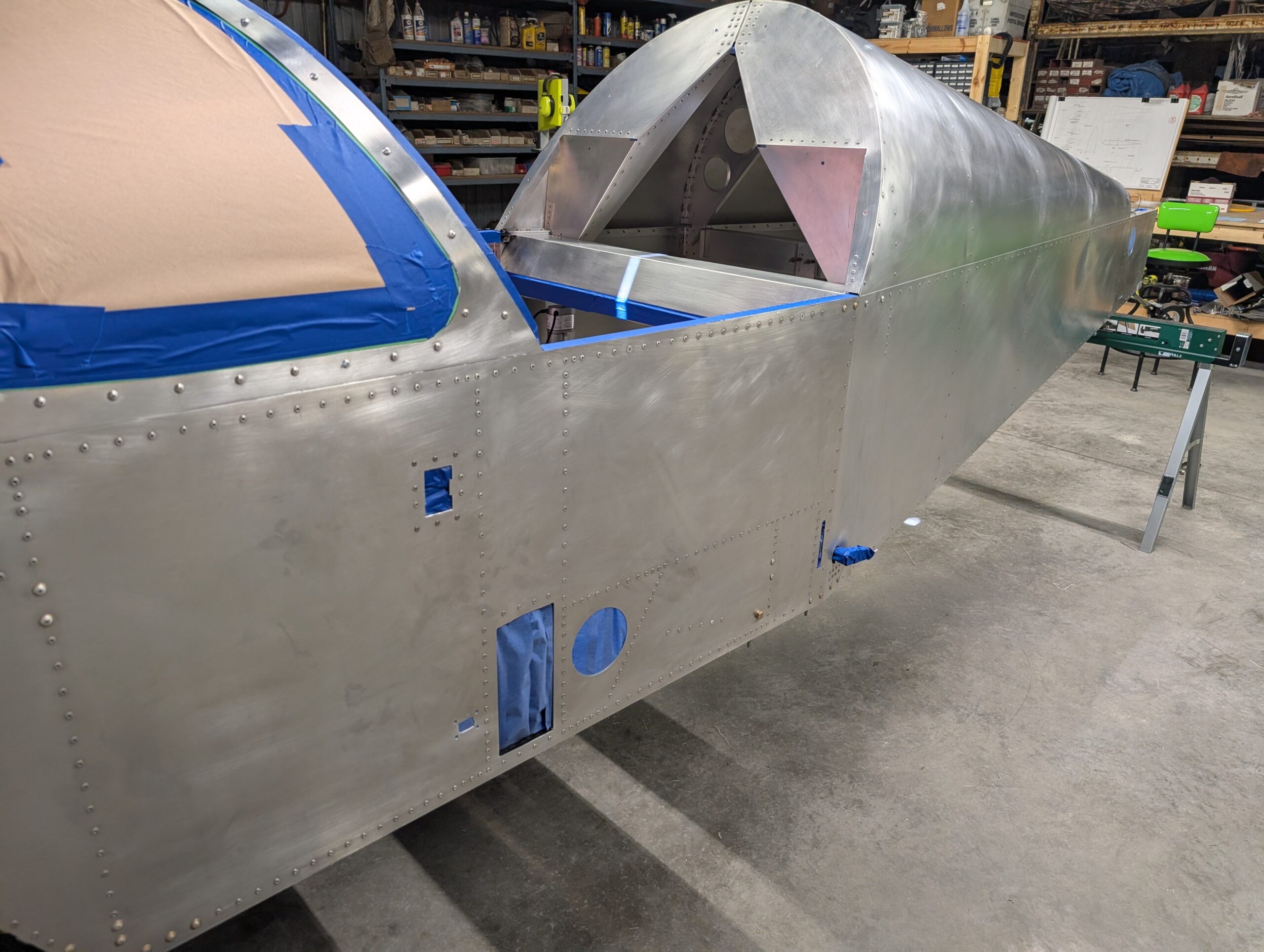 Fuselage Paint Prep – Part 1