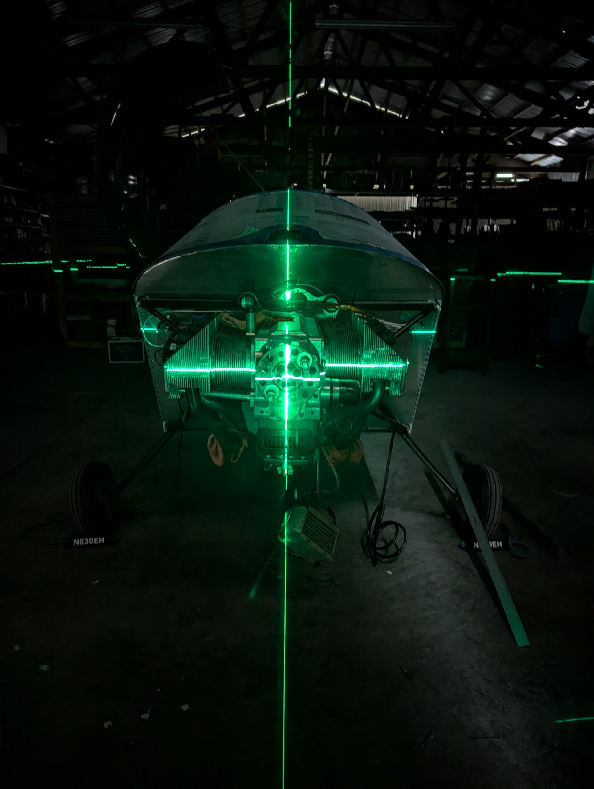 Thrust Line Measurement