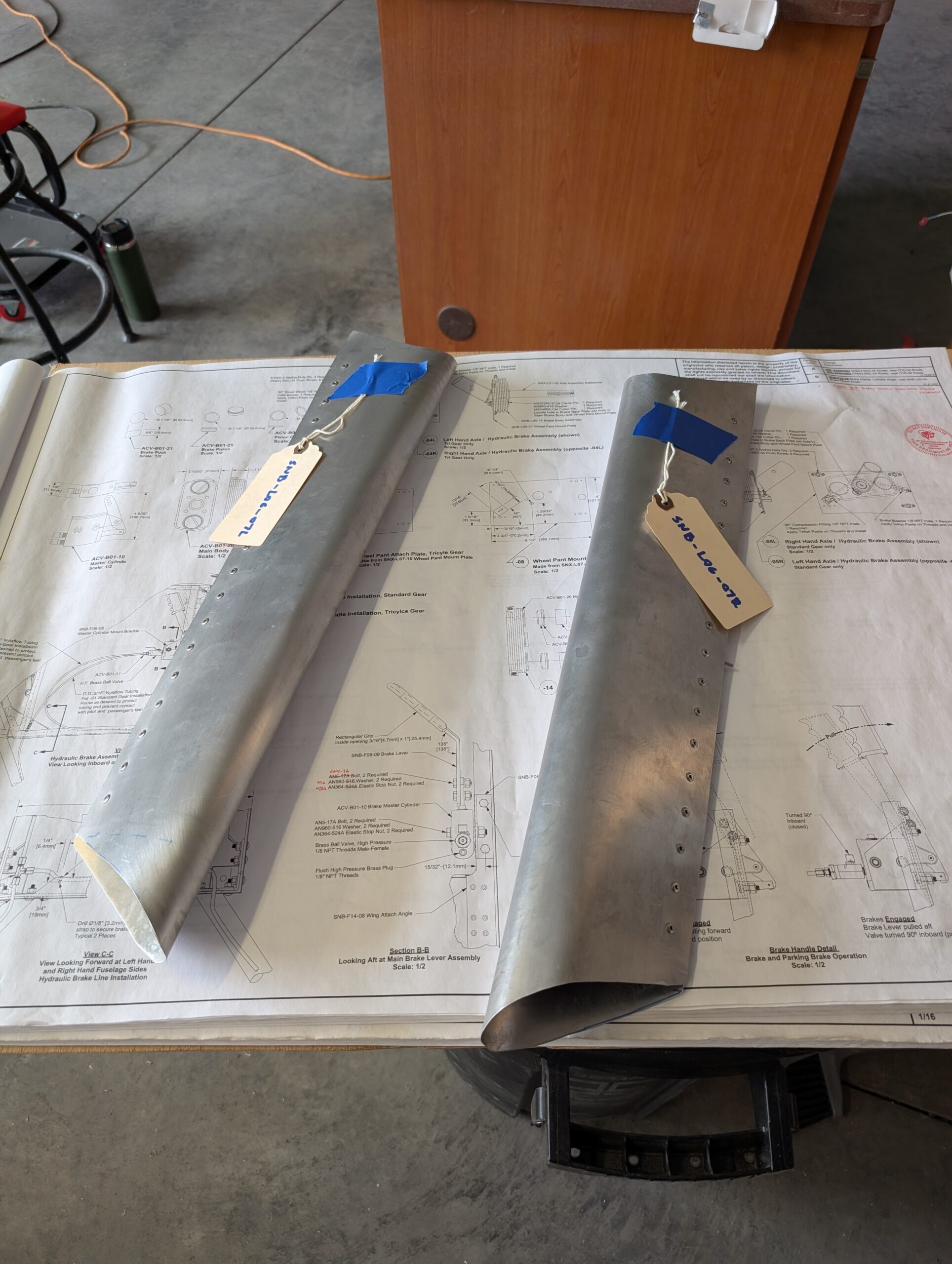 Gear Leg Fairings – Part 1