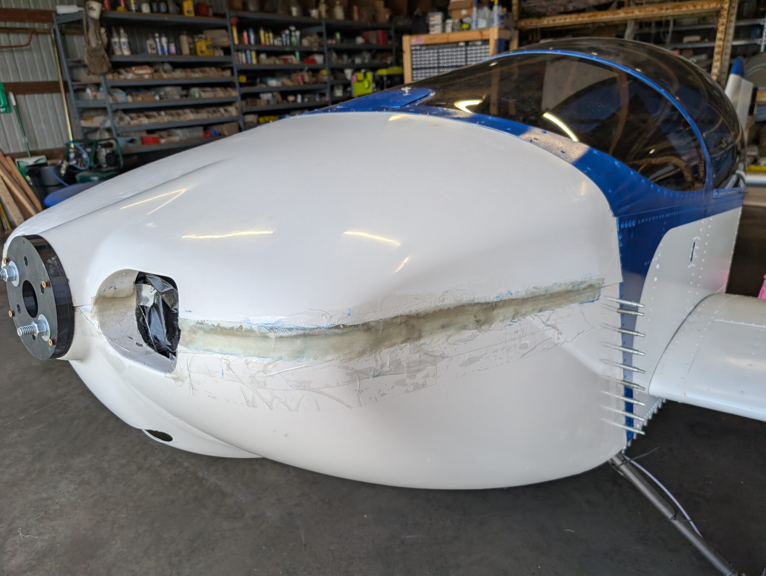 Cowl Fiberglass Work – Part 1