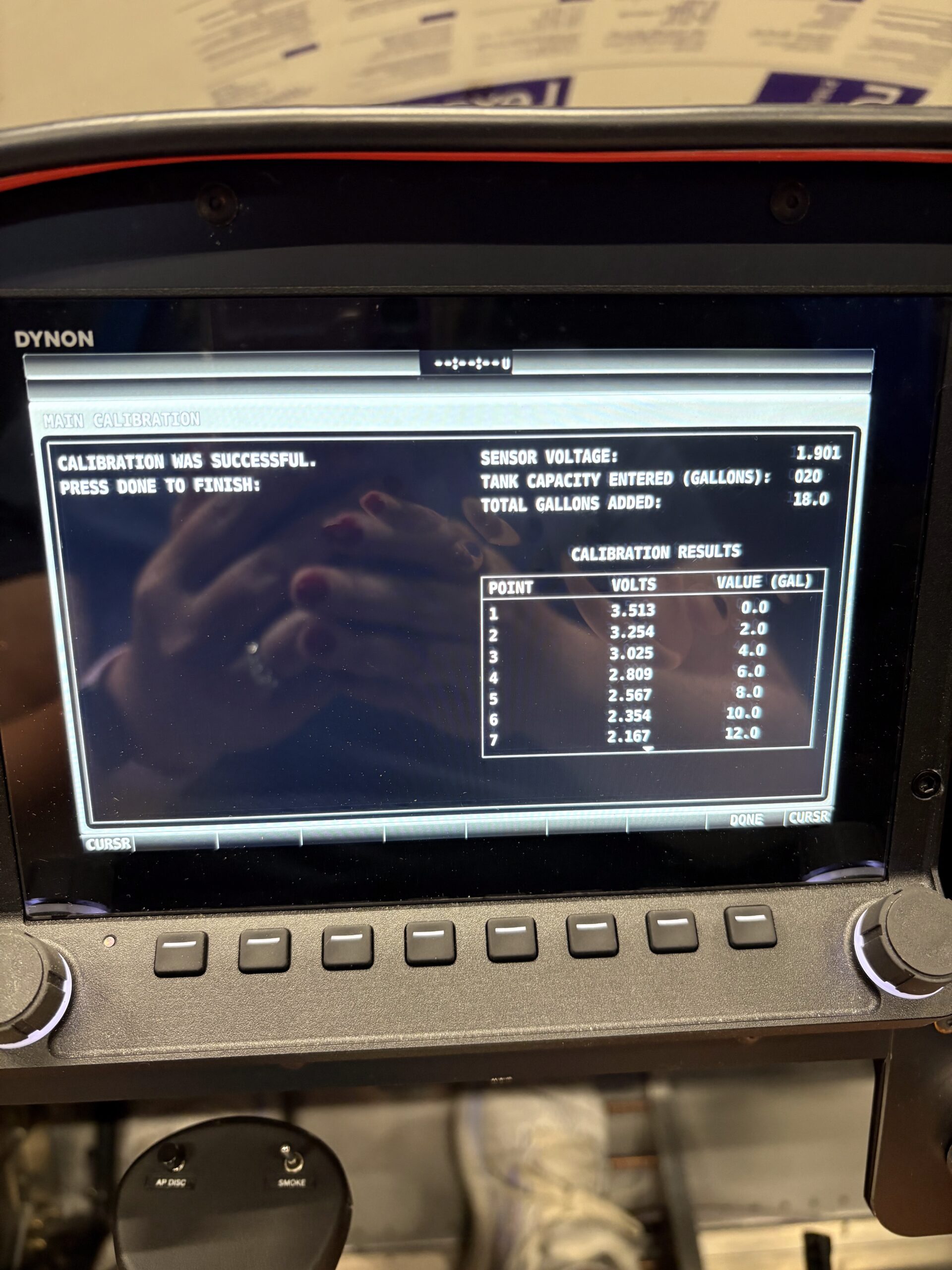 Card B – EFIS/EMS Setup and Calibration