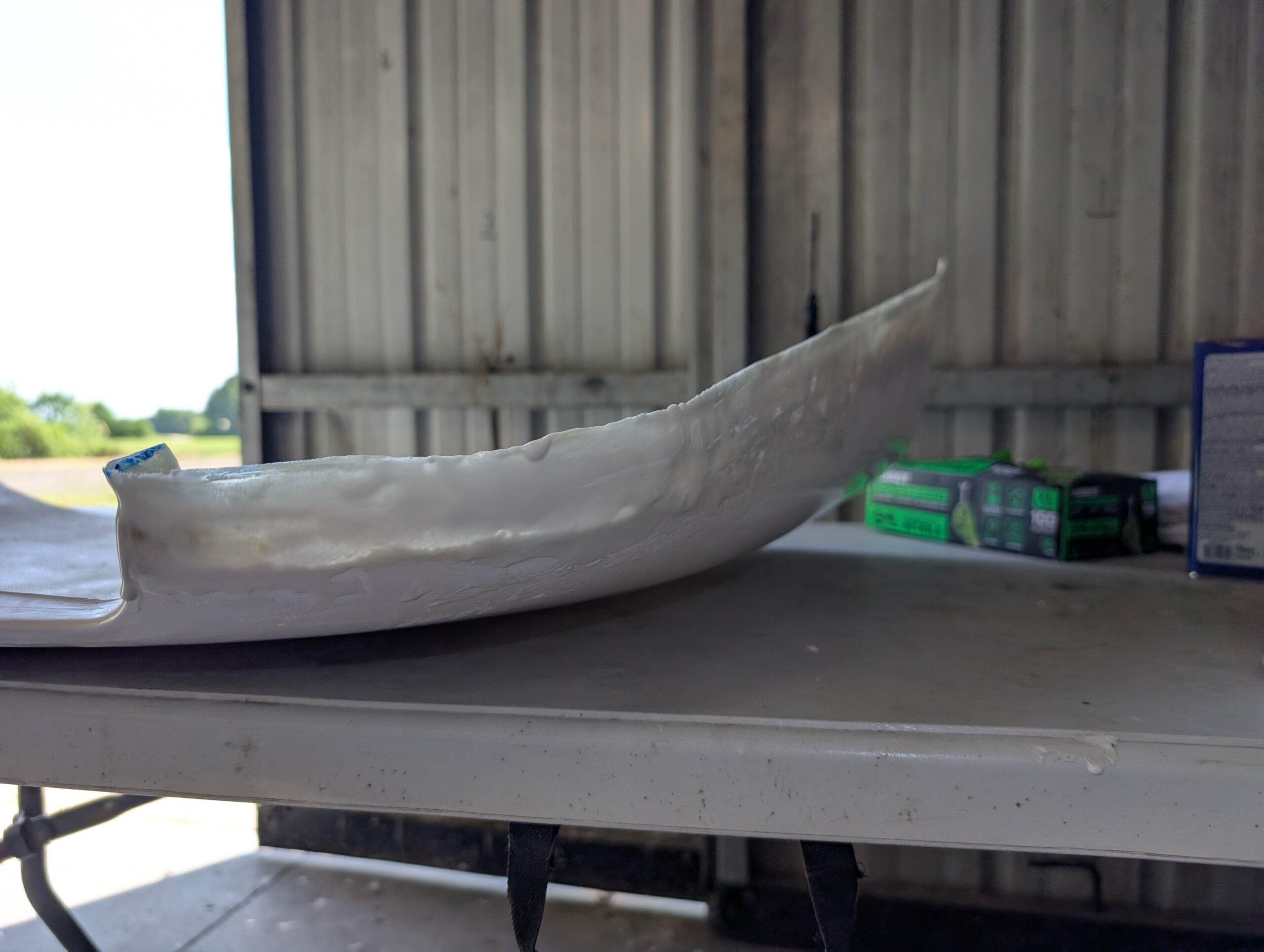 Cowl Fiberglass Work – Part 2