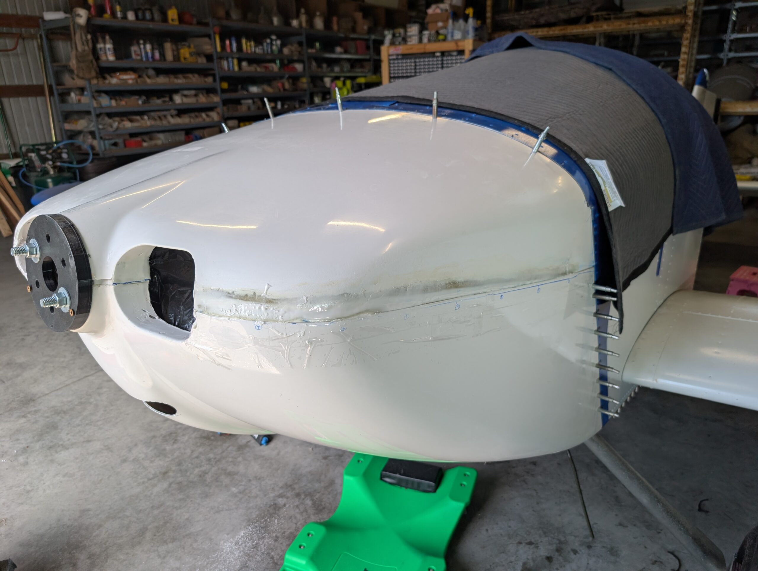 Cowl Fiberglass Work – Part 3