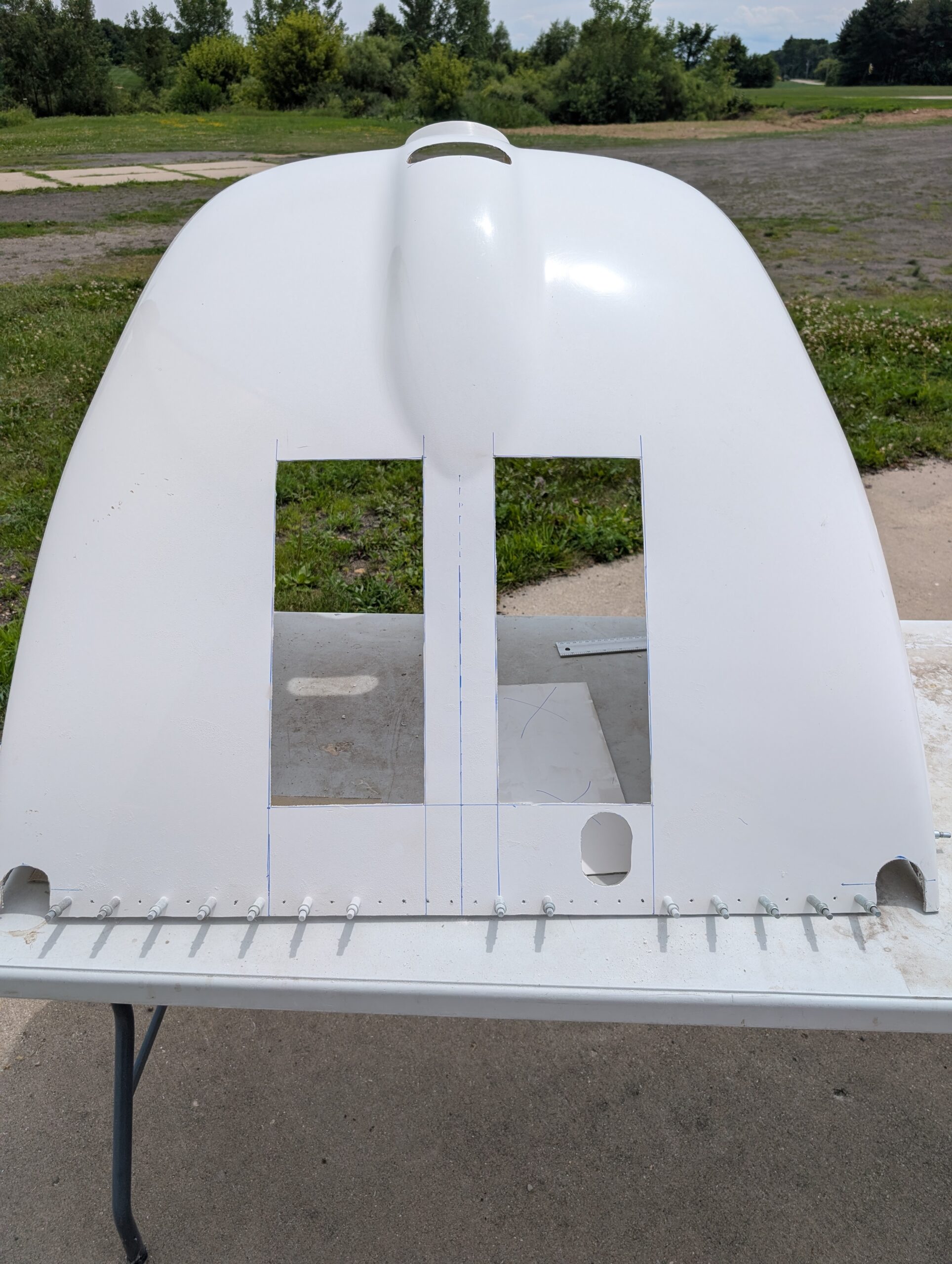 Cowl Fiberglass Work – Part 4