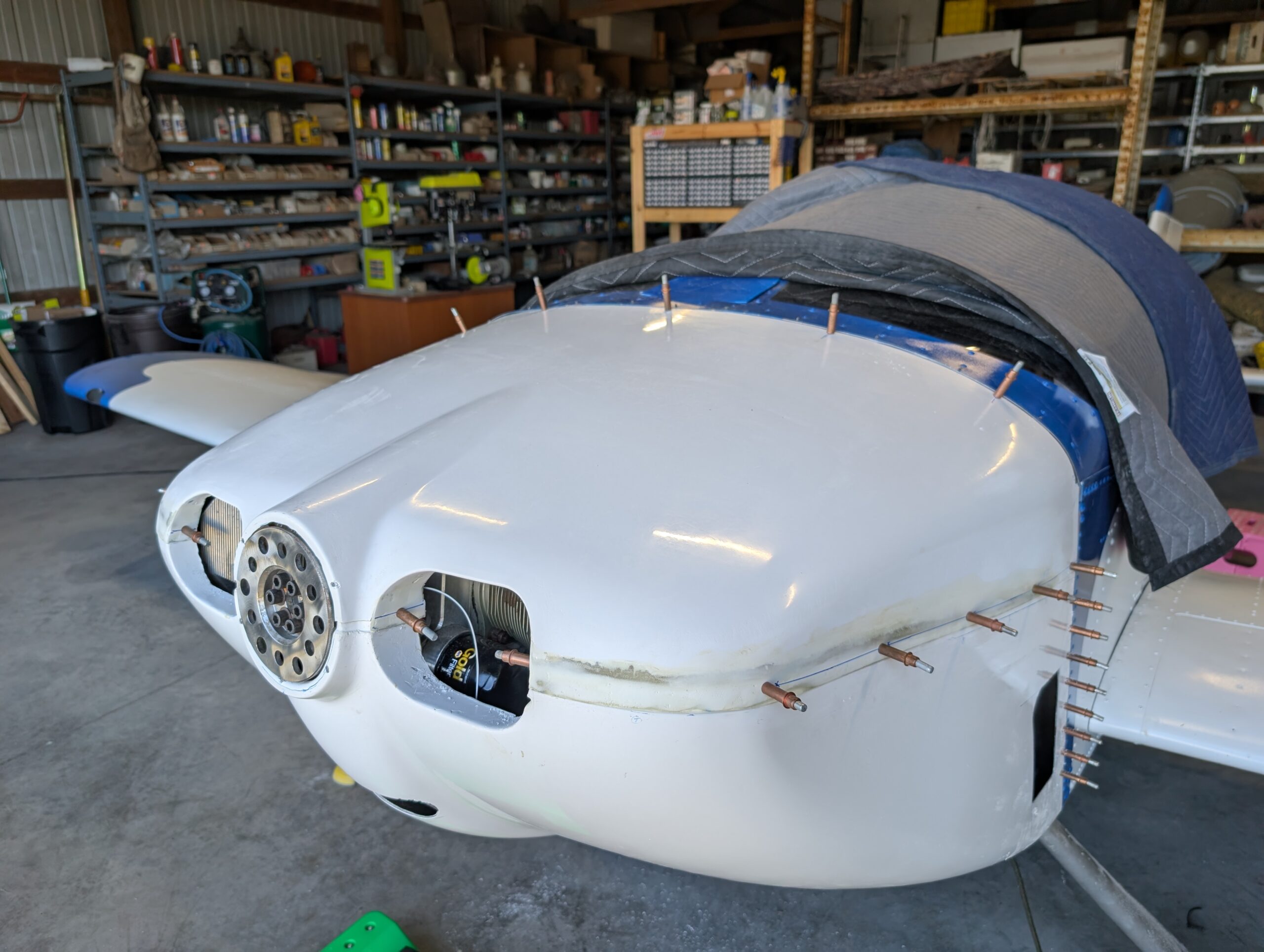 Cowl Fiberglass Work – Part 5