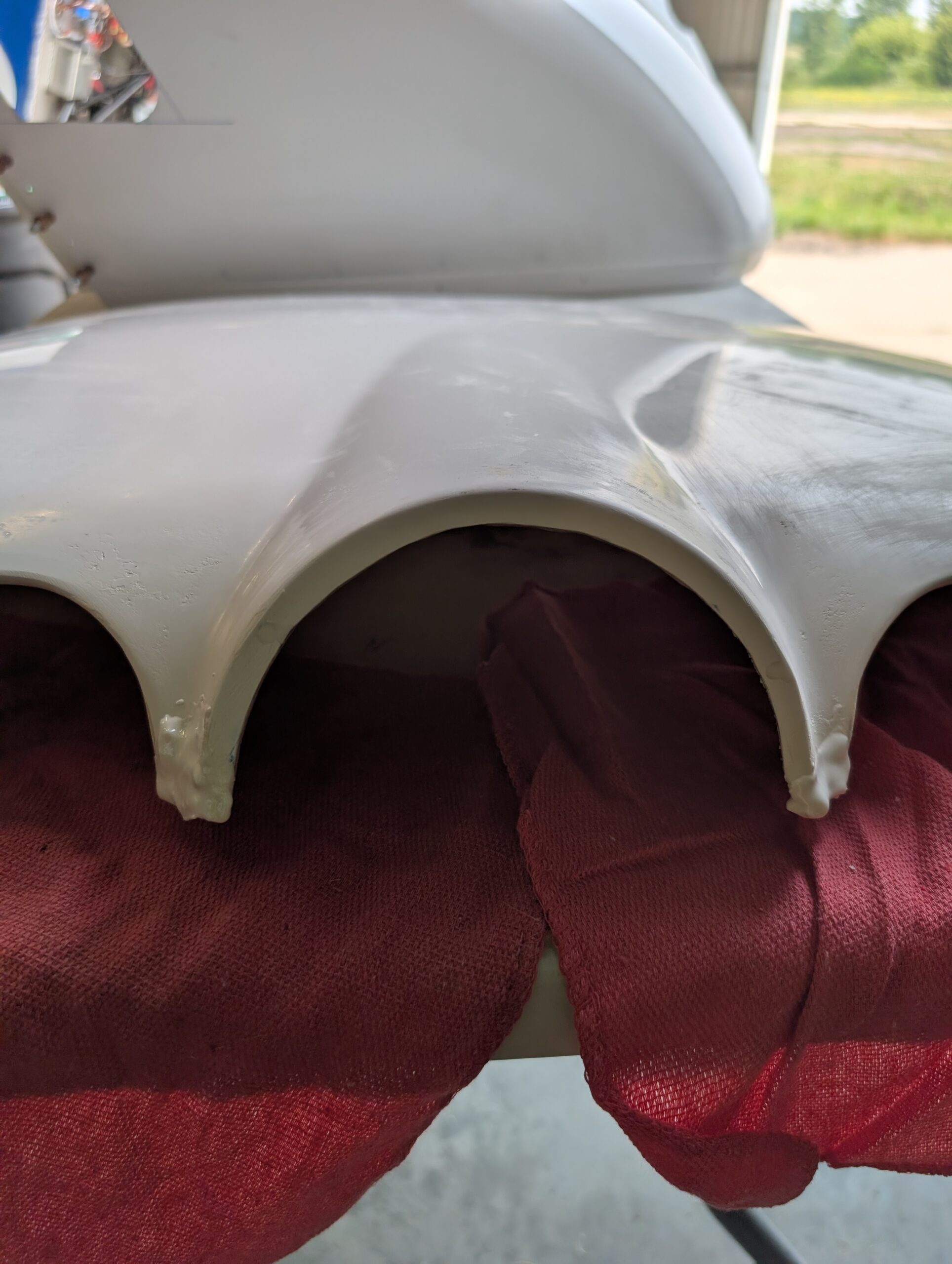 Cowl Fiberglass Work – Part 8