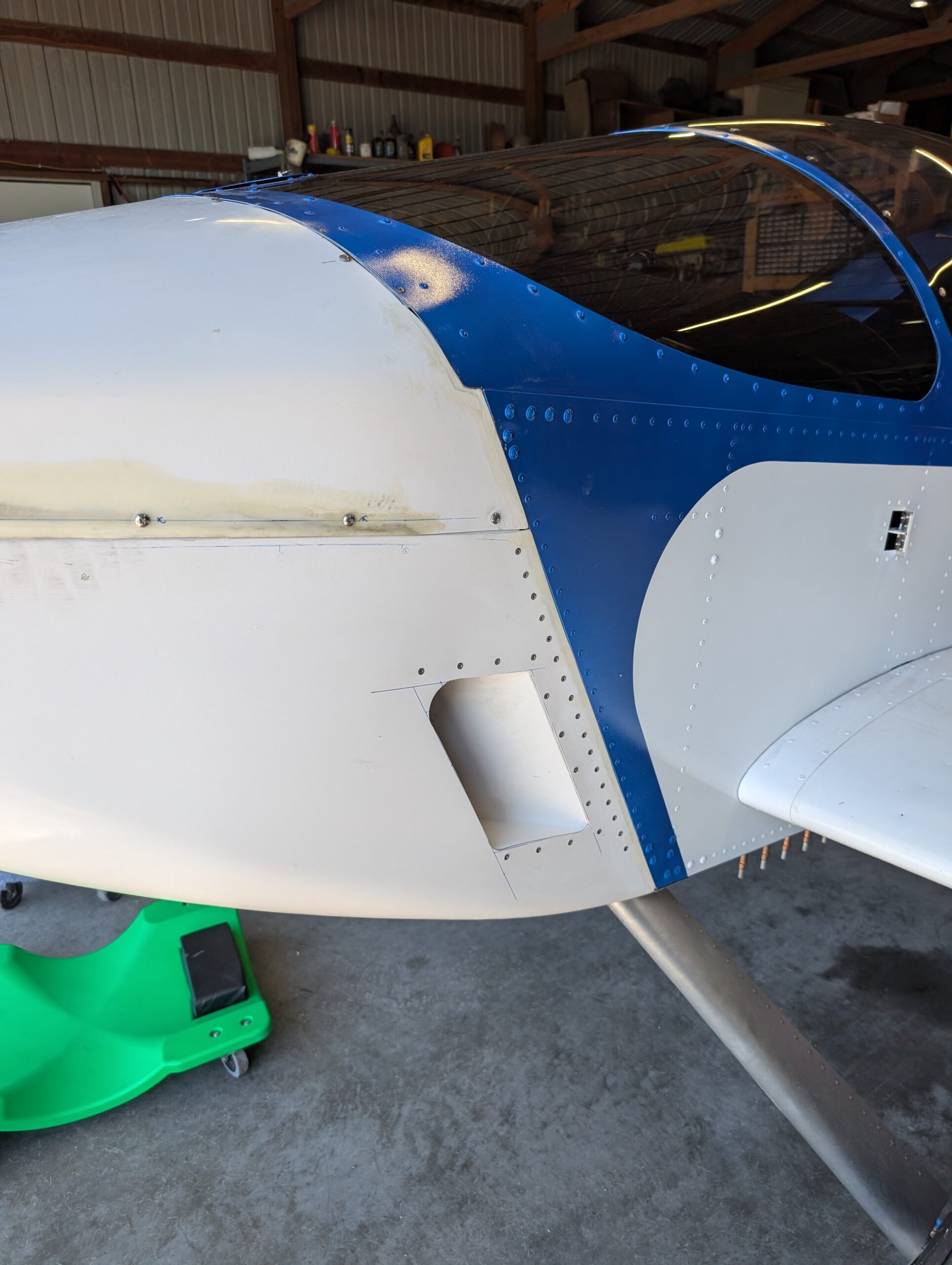 Lower Cowl Rivets