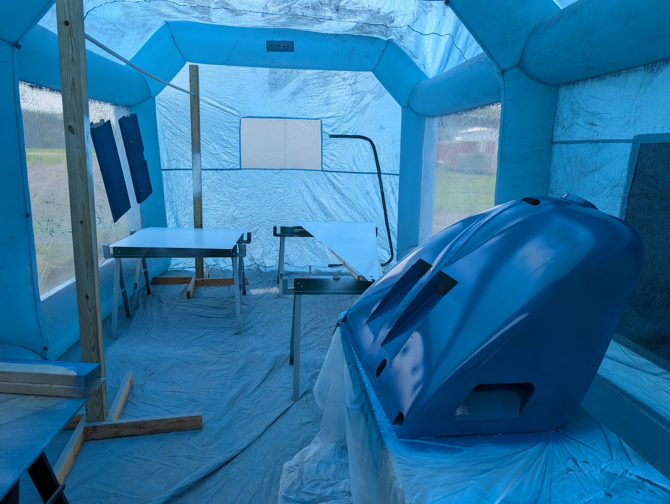Cowl and Small Parts Paint