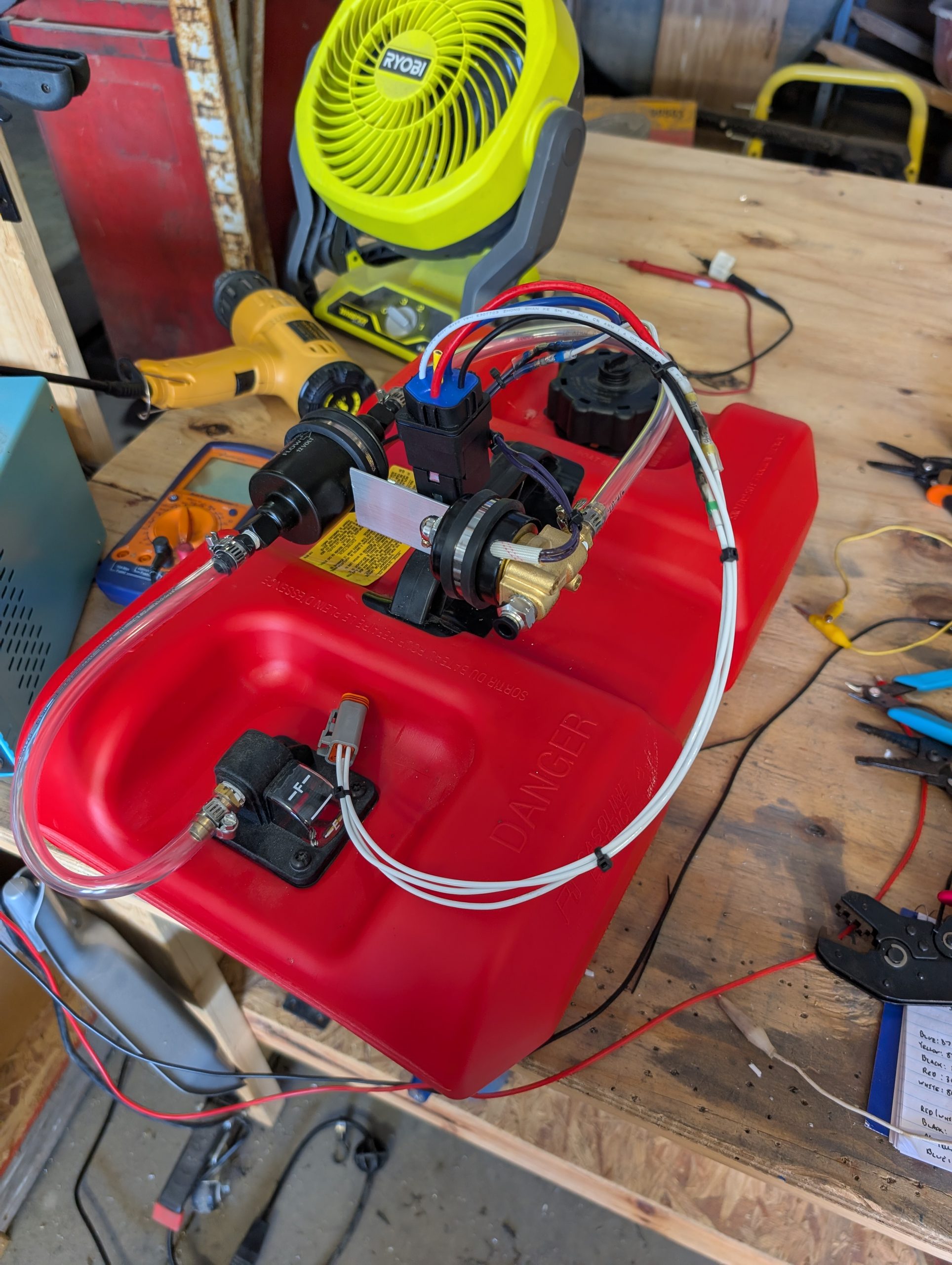 Smoke Fluid Tank